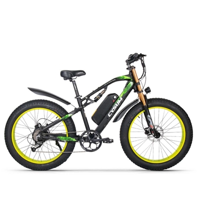 US EU STOCK 26 Inch Fat Tyre Electric Mountain Bike For Adult 1000w 48v Cysum 900
