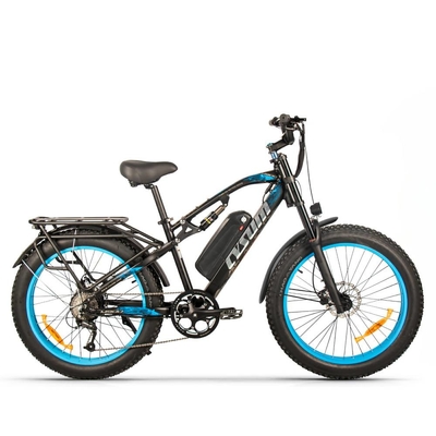 US EU STOCK Fat Tyre 26 Mountain Electric Bikes 750 Watt  50kmh CYSUM M900 1000