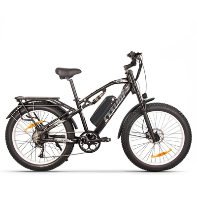 US EU STOCK Cysm M-900 Cruiser Fat Tire Electric Bike Fat Tyre Electric Bicycle 750W 50kmh 170mm