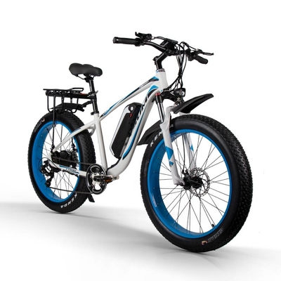 1000 Watt Mountain Electric Bikes Mens 48V 17AH Fat 26in 4.0