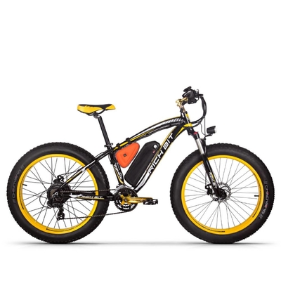 US EU STOCK All Terrain Fat Tyre Electric Bike 48v 1000w Rich Bit Top 022 Lithium Battery