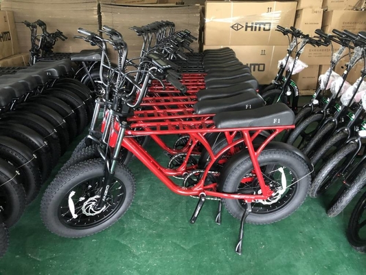 Mini Fat Tire Electric Bike Fat Tyre 20 Inch Snow 36v 10ah 350w BAFANG 8FUN Brushless