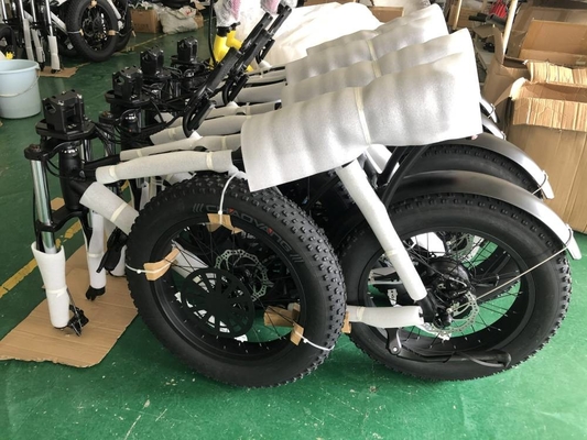 Mini Fat Tire Electric Bike Fat Tyre 20 Inch Snow 36v 10ah 350w BAFANG 8FUN Brushless
