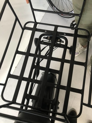 Fast Long Range Electric Bike Road 20" Cargo Double Batteries 500w 9.6Ah 40kmh