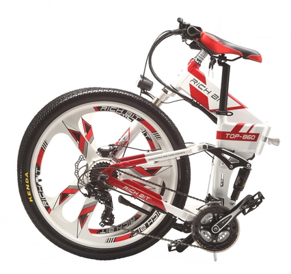 EU STOCK Full Suspension Folding Electric Bike With 26 Inch Wheel 36v 250w RICH BIT Top-860