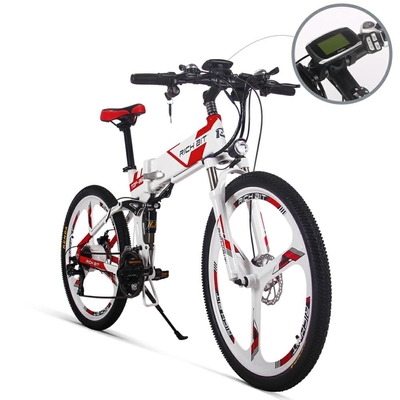 EU STOCK Folding Full Suspension Electric Bike For All Terrain 26 Inch 36v 250w Top-860