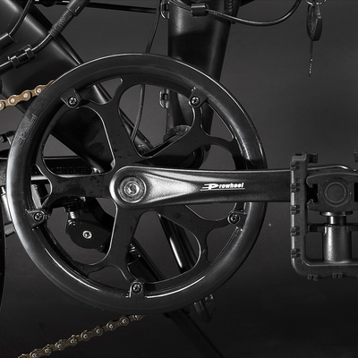 Fold Up Ebikes Built In Lithium Battery Full Suspension 48v 9.6Ah Richbit Top-730