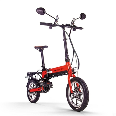 Lightweight Fold Up Electric Bike Lightest Foldable Ebike Women 250w Portable