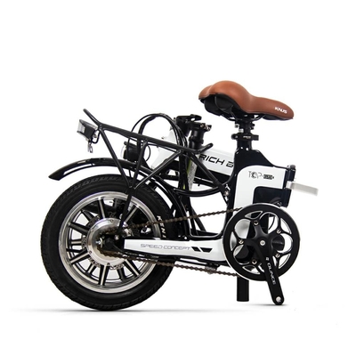 Lightweight Foldable Electric Bikes Touring Women 250w Better Than Trains Buses