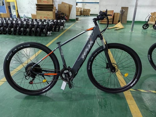 29 Inch Mountain Electric Bikes For Beginners Hunting Orange X3 High Carbon Steel Snow