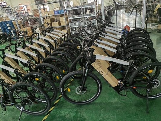 500w Mountain Snow Bike Electric Bicycle X3 High Carbon Steel Frame 29 Inch