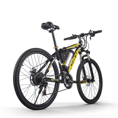 Power Electric City Bicycle 36v 350w 10Ah 26 Inch Mountain Wide Tire Rear Hub