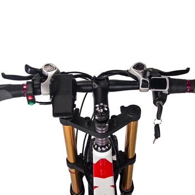 Folding Electric Bike Full Suspension Fat Tire 350w 48v RICH BIT 018