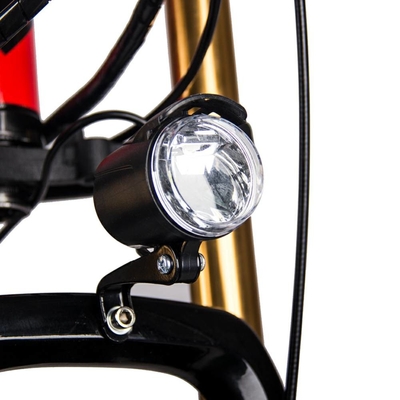 26 Inch Folding Fat Tire Mountain Ebike Huge Tires Full Suspension 350w 48v