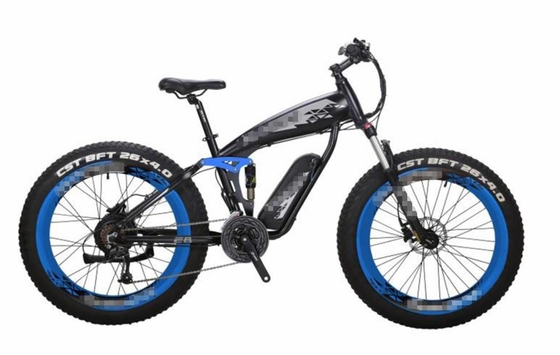 Lightest Full Suspension Ebike Mountain Bike 26 Inch 350W Downtube Lithium Battery 48v
