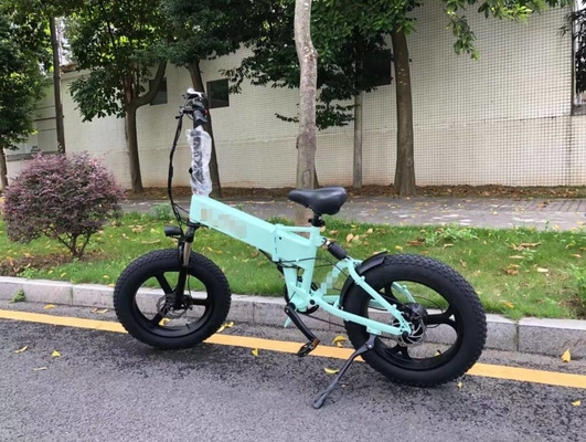 Adult 20 Inch Fat Tire Ebike SHIMANO 7 Speed Shifter 48v 500w 13Ah