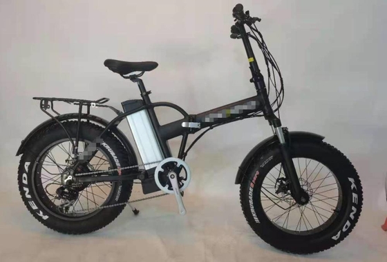 Commuter Folding Electric Bike 16 Inch 20 Inch Full Sus Lightweight 48v 350w 13Ah