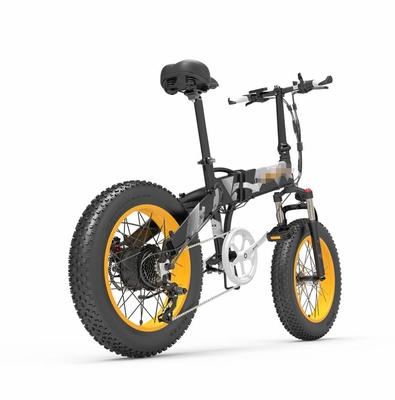 EU STOCK Foldable Electric Hybrid Fat Bike For Adults 1000w 48v X2000 Lithium Battery
