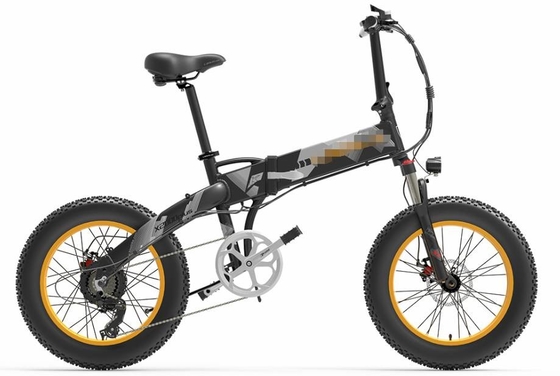 EU STOCK Cysum X2000 Fat Tire Foldable Electric Bike 12.8ah 1000w 20*4inch