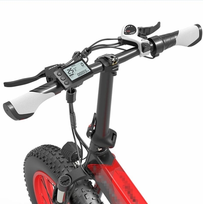 EU STOCK Foldable Electric Hybrid Fat Bike For Adults 1000w 48v X2000 Lithium Battery