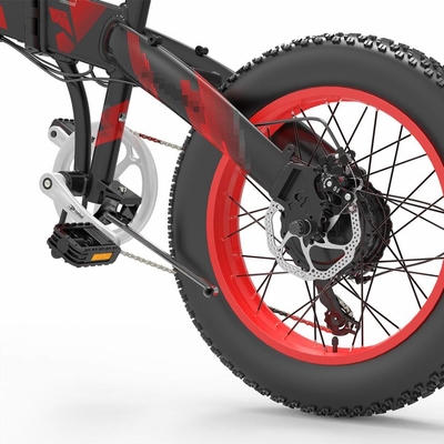 Folding 20 Inch Fat Electric Bike Snow Beach Cruise X2000 Specialized 48v 1000w 12.8Ah LG