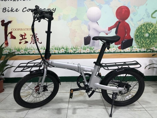 20 Inch Electric Folding Bike 250w 48v Hidden Seat Post Lithium Battery RICH BIT 760