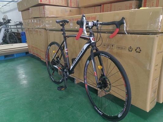 XC550 City Road Bicycle 16kg Lightweight High Carbon Steel Frame