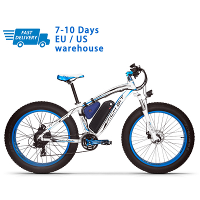 US EU STOCK 1000W High Power Electric Bike Fat Tire All Terrain 21 Speed 17Ah 26 Inch RICH BIT 012