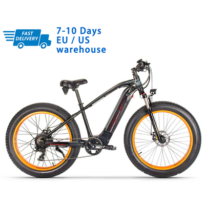 US STOCK 26 Electric Fat Tire Ebikes For Hunting Commuter Mountain 1000w 48v 42kmh