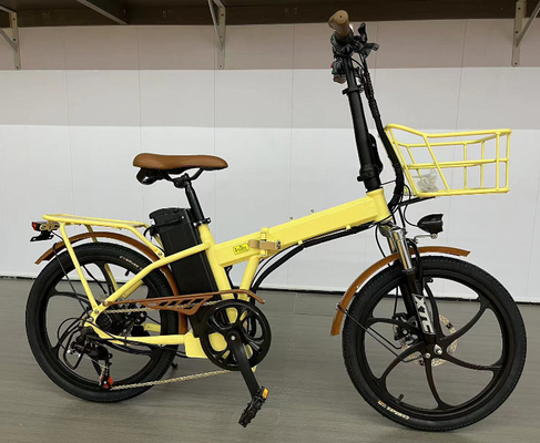 Women Shopping City Cheap EU201 Commuter Electric Bike aluminum hidden lithium battery ebike 20 inc 36v 350w 10Ah