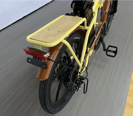 Women Shopping City Cheap EU201 Commuter Electric Bike aluminum hidden lithium battery ebike 20 inc 36v 350w 10Ah