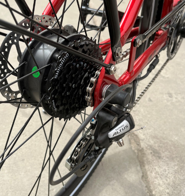 Women Elder Man Shopping City Cheap ML9 Commuter Electric Bike Aluminum double two Batteries Ebike 20Ah 150km Long range