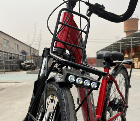 Women Elder Man Shopping City Cheap ML9 Commuter Electric Bike Aluminum double two Batteries Ebike 20Ah 150km Long range