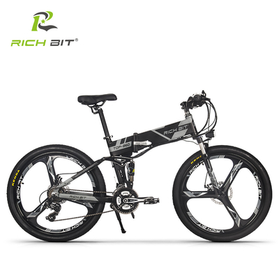 EU STOCK Richbit Top 860 Mtb Full Suspension Electric Bicycles Mountain 26" 250W