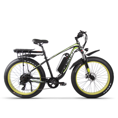 Mens Mountain Electric Bikes Lightweight Fat 48V 1000w 17AH 26" 4.0 Cysum CM-980