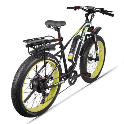 Mens Mountain Electric Bikes Lightweight Fat 48V 1000w 17AH 26" 4.0 Cysum CM-980