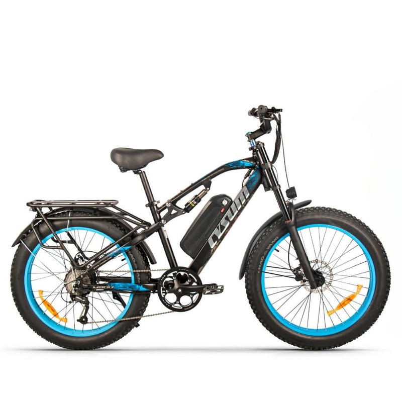 US EU STOCK Fat Tyre 26 Mountain Electric Bikes 750 Watt  50kmh CYSUM M900 1000