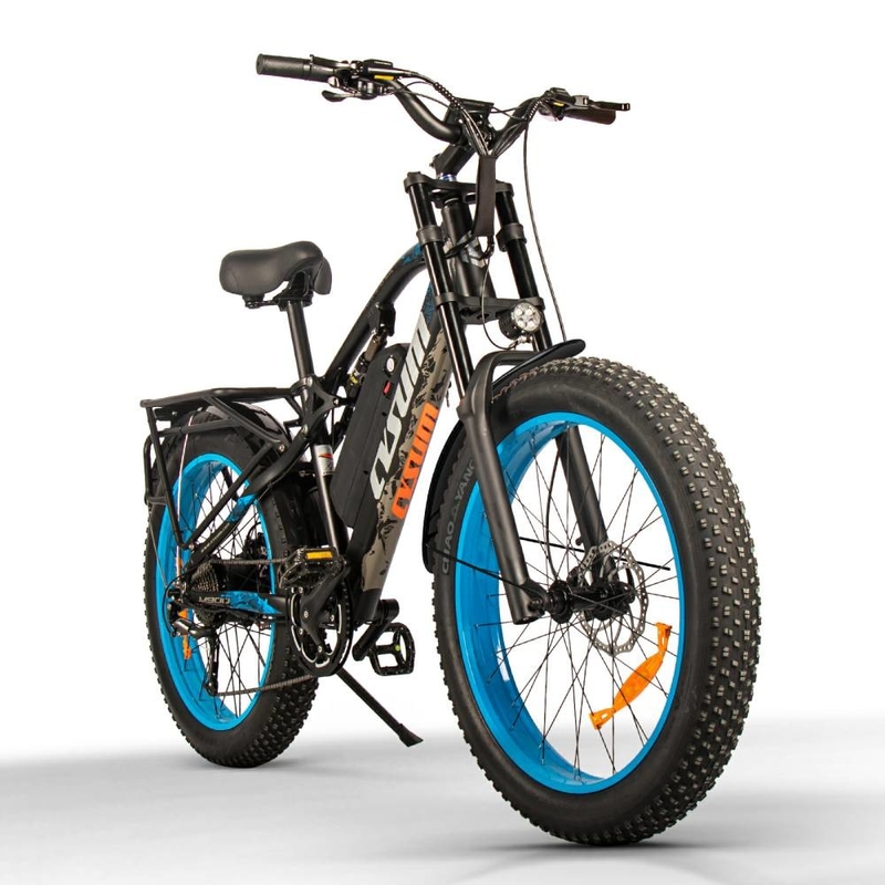 US EU STOCK Folding Fat Tire Electric Bike 750 Watt 26