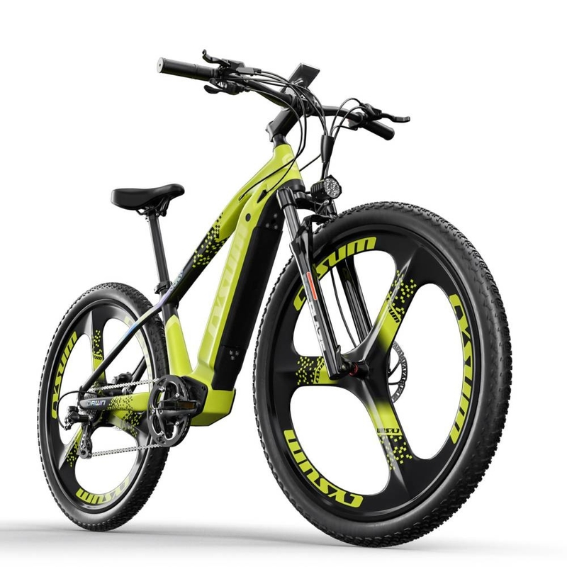 US EU STOCK 500w Mountain Electric Bikes 29 Inch Wheels 48v 14Ah Integrated Motor Cysm M520