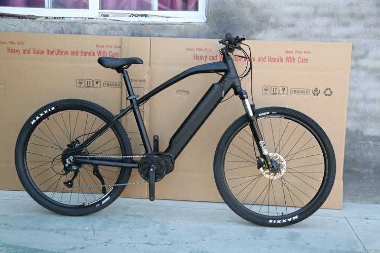 250w Mid Drive Mountain Electric Bikes Mens Mtb Ebike 29" 36v 14Ah