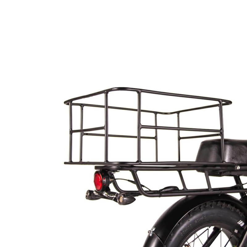 Fat Tire Full Suspension Ebike Battery Double Cargo 48v 500w 9.6Ah 40kmh