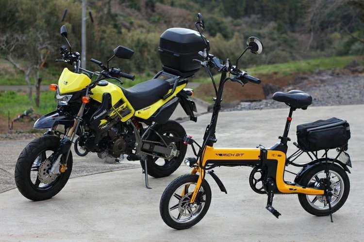 Folding Electric Ladies Bike 36v 10ah 250w Integrated Portable Rich Bit 619