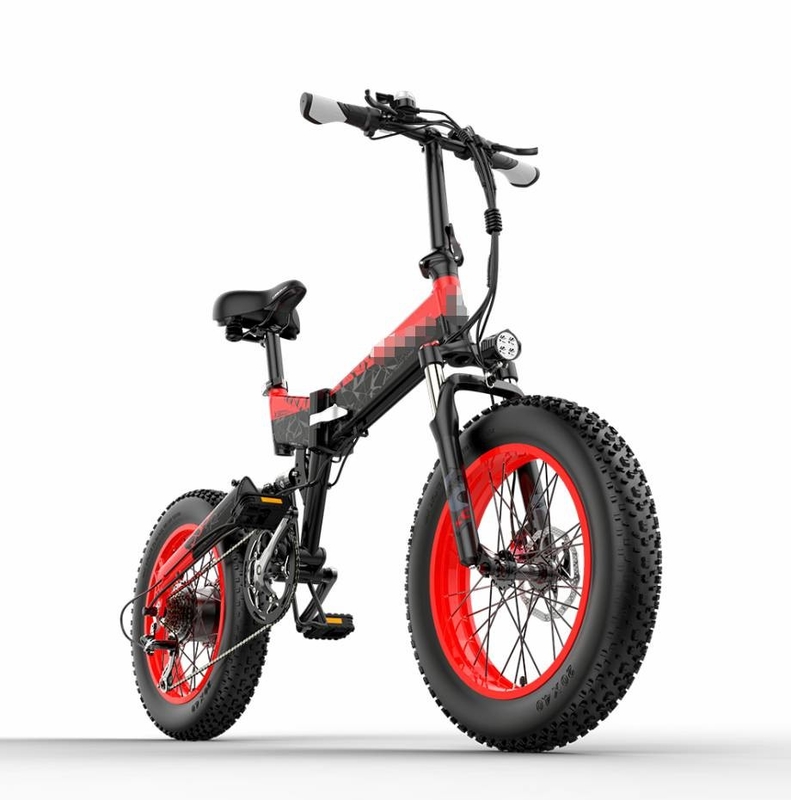 20 Inch Fat Tire Beach Cruiser Ebike X3000 48v 1000w 14.5Ah LG Battery Cells