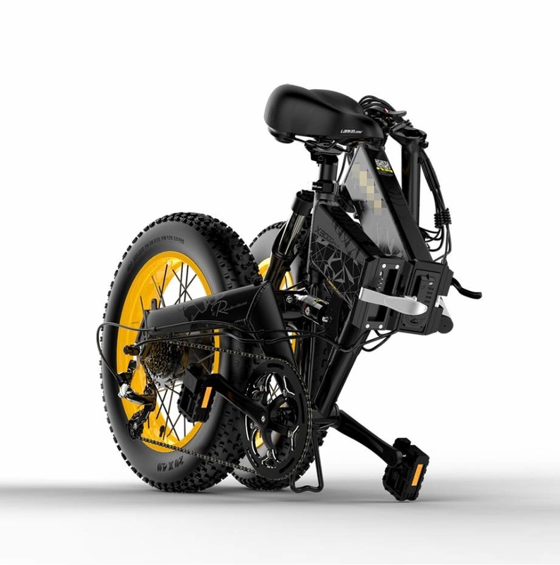 20 Inch Fat Tire Folding Electric Bike X3000 48v 1000w 14.5Ah LG Battery Cells Full Suspension