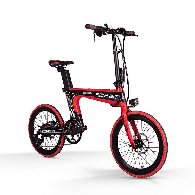 Mini Portable Multifunctional Folding Electric Bicycle Lightweight Foldable Ebike 48v 250w