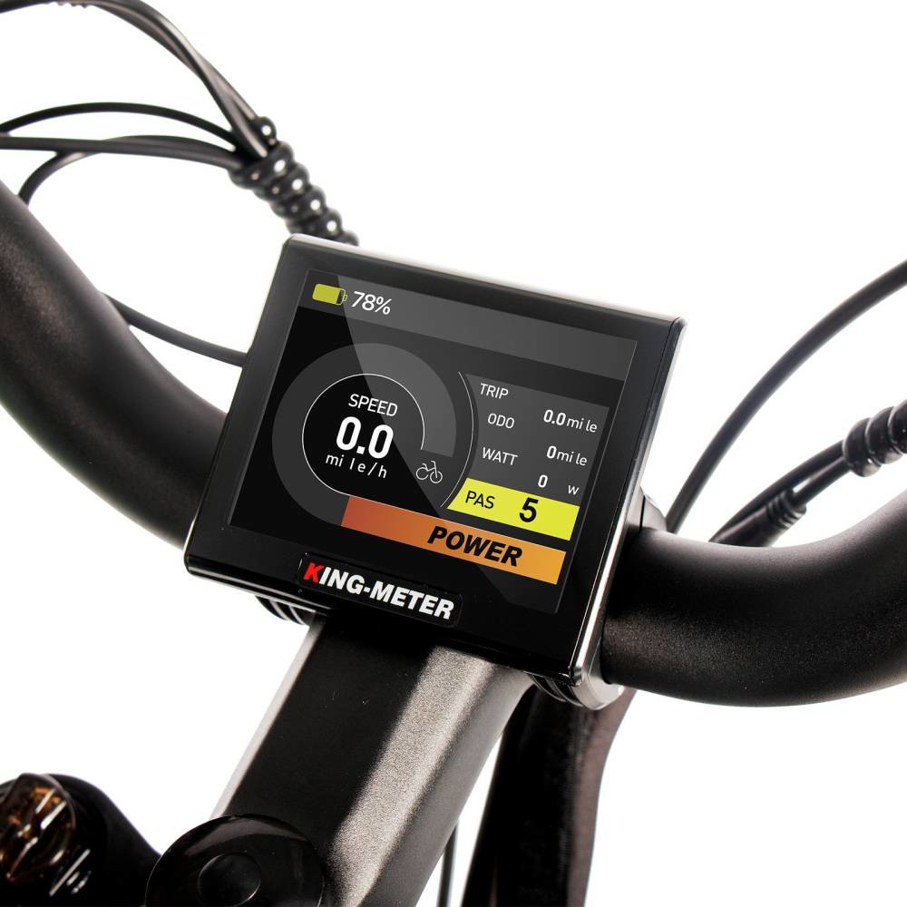 US EU STOCK Folding Fat Tire Electric Bike 750 Watt 26