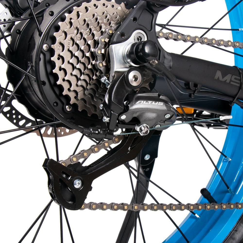 US EU STOCK 26 X 4.0 Fat Tire 1000w Ebike Hydraulic Disc Brake Zoom Super Wide Cysum M900 Test
