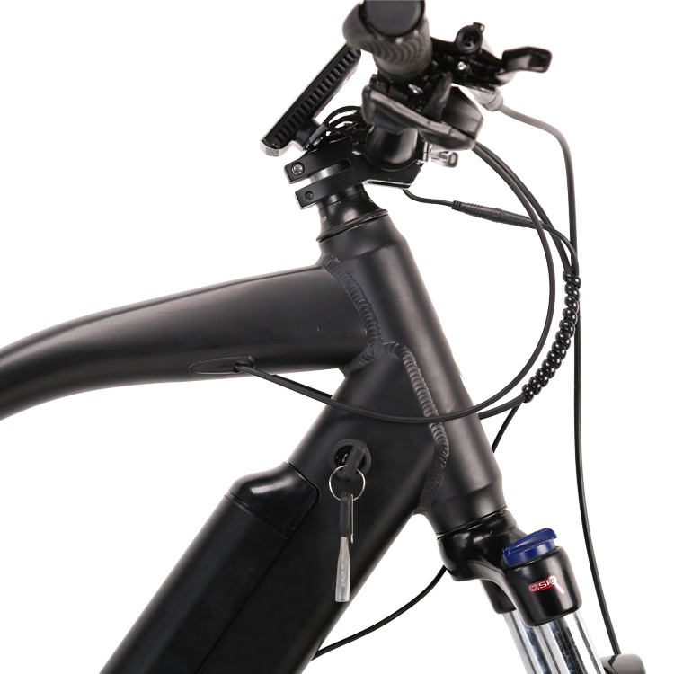 CM555 Black Mountain Electric Bikes Mid-drive 27.5