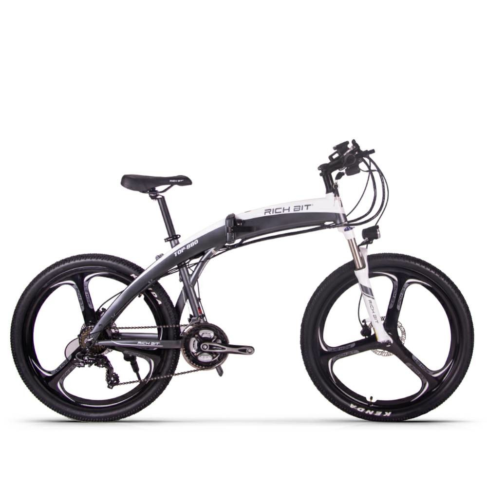 26 Inch Folding Light Weight Fat E Bike Green Power 21 Speed 36v 250w Top 880