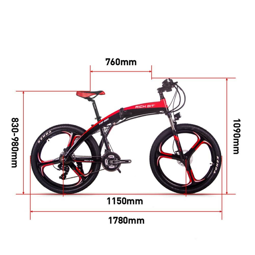 26 Inch Folding Light Weight Fat E Bike Green Power 21 Speed 36v 250w Top 880